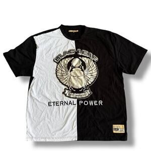 BLAC LEAF ETERNAL POWER GOLD SCARAB SHIRT sz 3XL